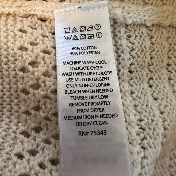 Joie Cream Knit Sweater - Picture 8 of 10